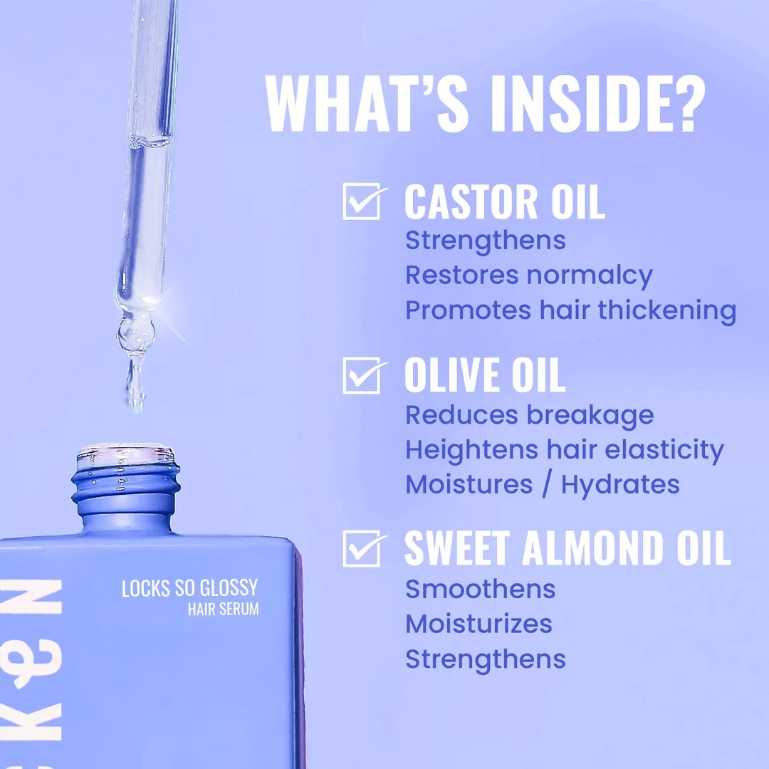 سيروم لمعان الشعر لوكن ميني - 30 مل