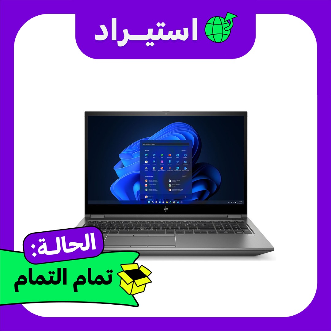 لابتوب استيراد HP ZBOOK FURY 15 G7 Intel Core i5 - رام 16 جيجا - 15.6 انش - رمادي