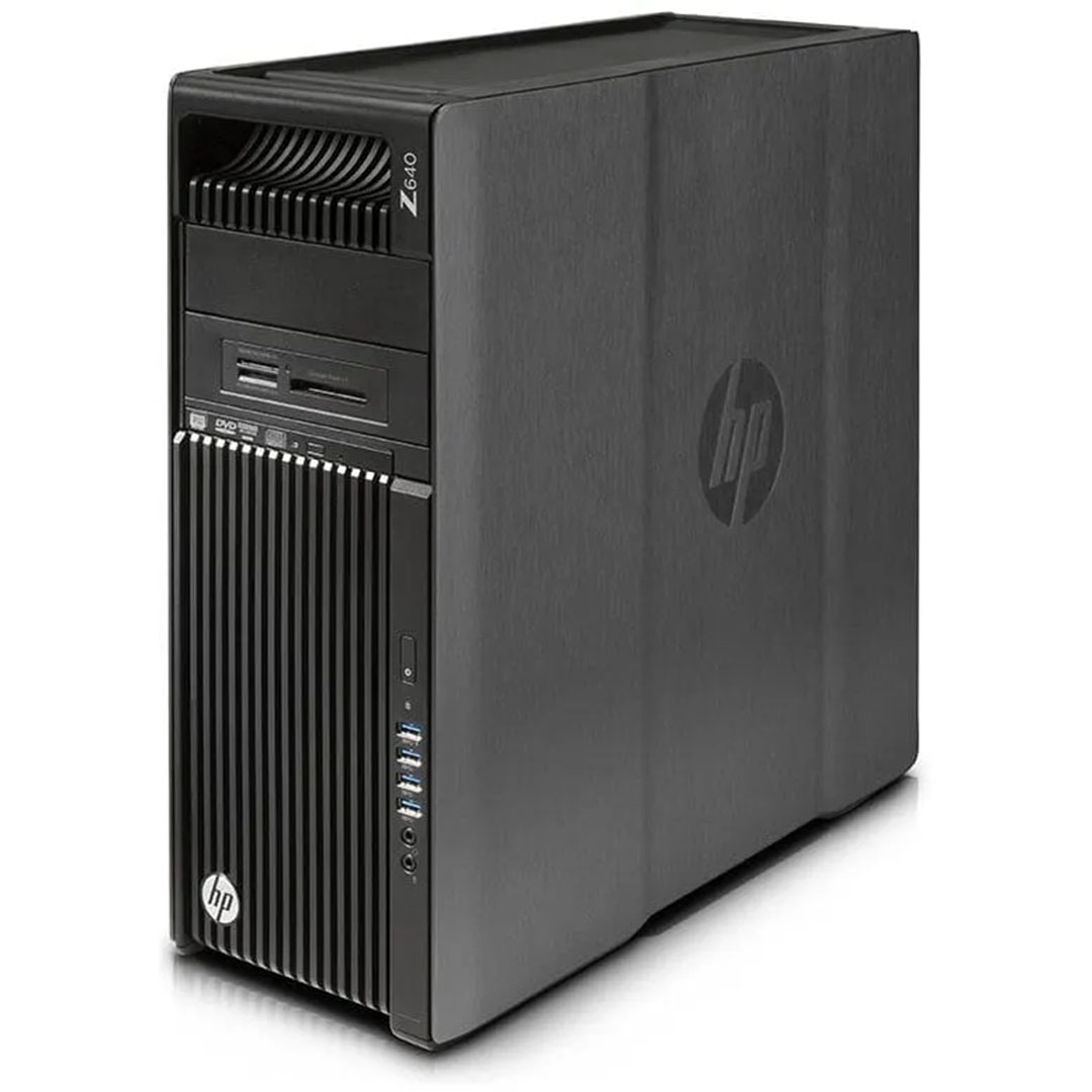 كمبيوتر استيراد HP Z640 High Tower Xeon E5-2690 v3 - رام 16 جيجا - هارد 128GB SSD + 320GB HDD