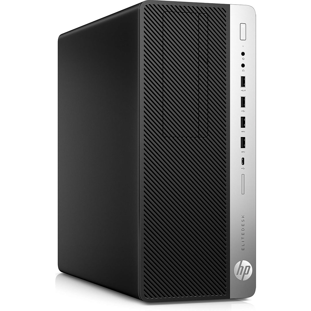 كمبيوتر استيراد HP 800 G3 Tower Core i5-6500 - رام 8 جيجا - هارد 320 جيجا - أسود