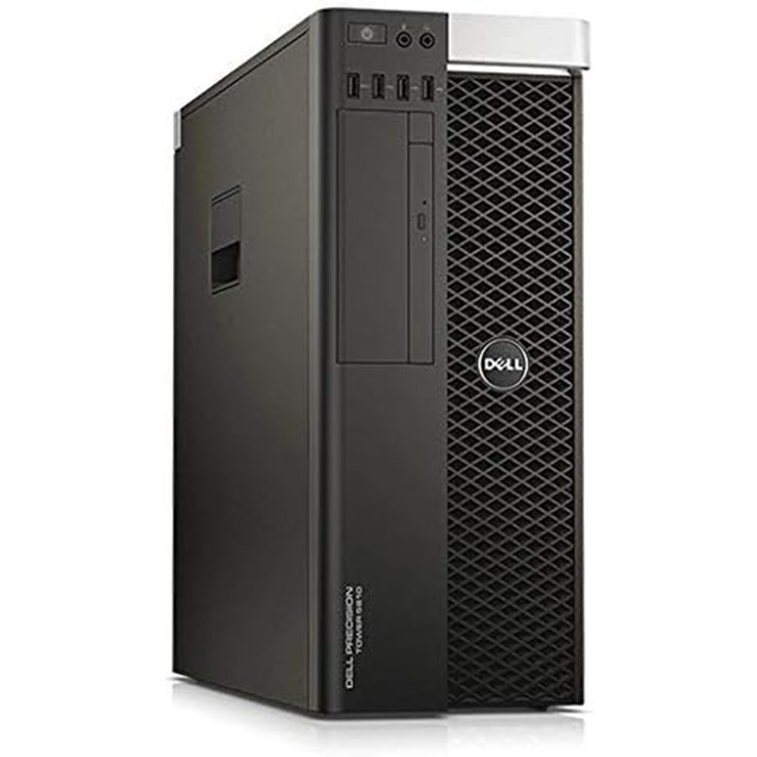 كمبيوتر استيراد Dell T5810 Tower E5-1650 v3 - رام 16 جيجا - هارد 128GB SSD + 500GB HDD