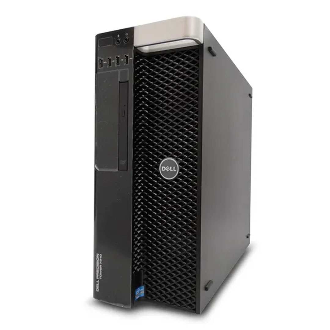 كمبيوتر استيراد Dell T7810 Tower Dual Xeon E5-2690 v3 - رام 16 جيجا - هارد 128GB SSD + 500GB HDD