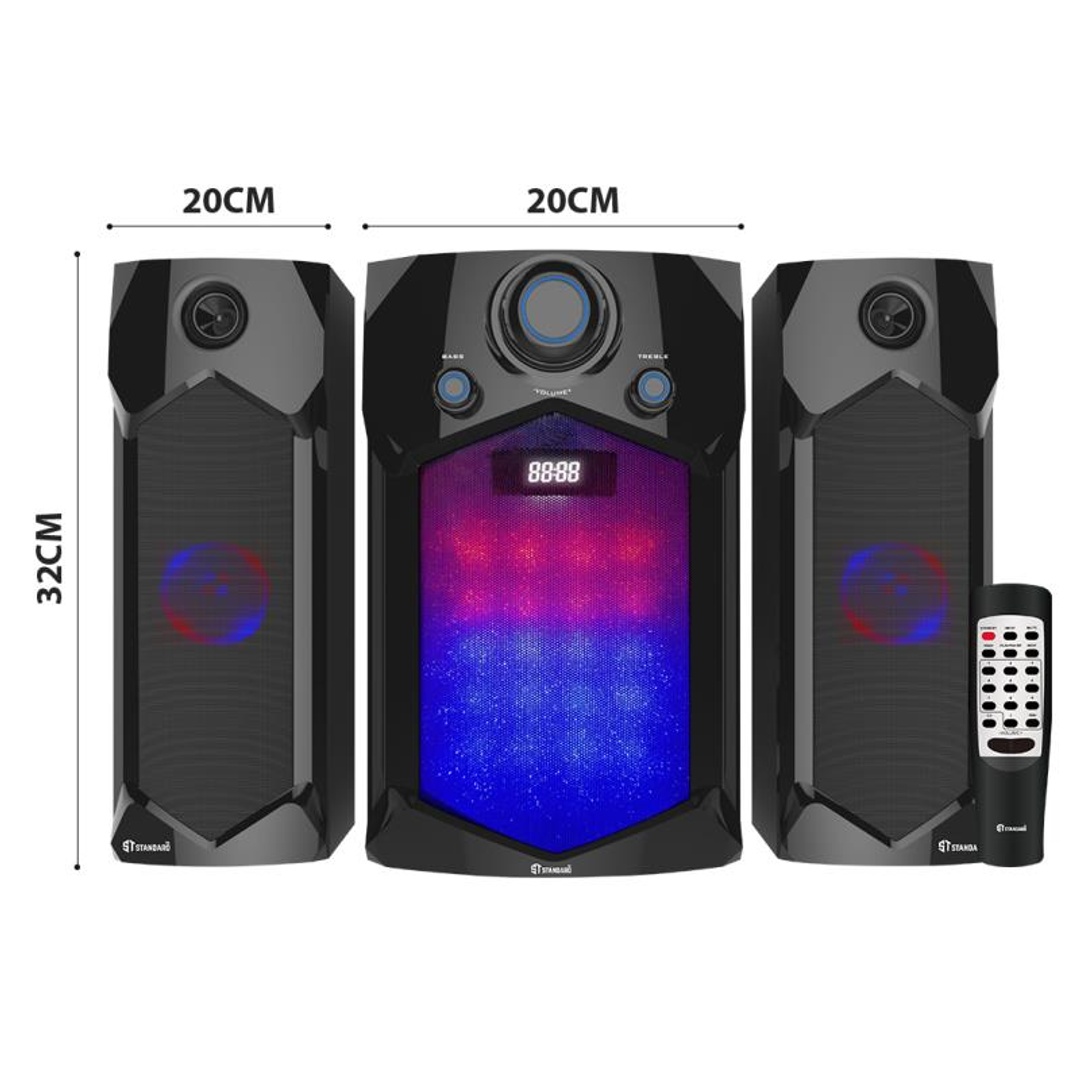 مكبر مع مضخم صوت من إس تي - Thunder 6400