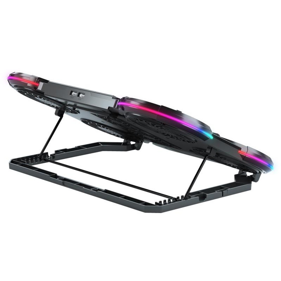 قاعدة تبريد لابتوب مع حامل للموبايل من إس تي - Ice08