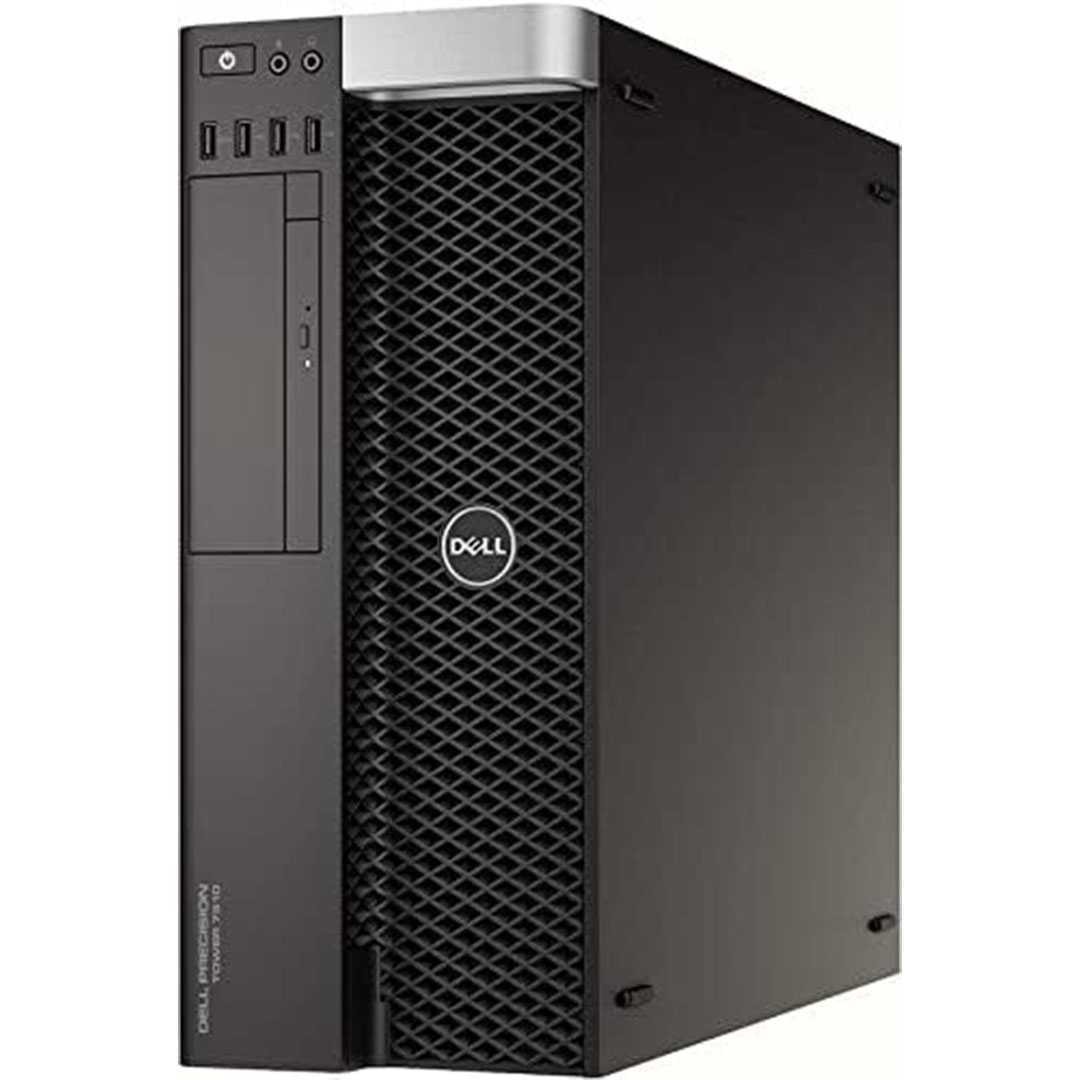كمبيوتر استيراد Dell T5810 Tower Xeon E5-1660 v4 - رام 16 جيجا - هارد 256GB SSD + 500GB HDD