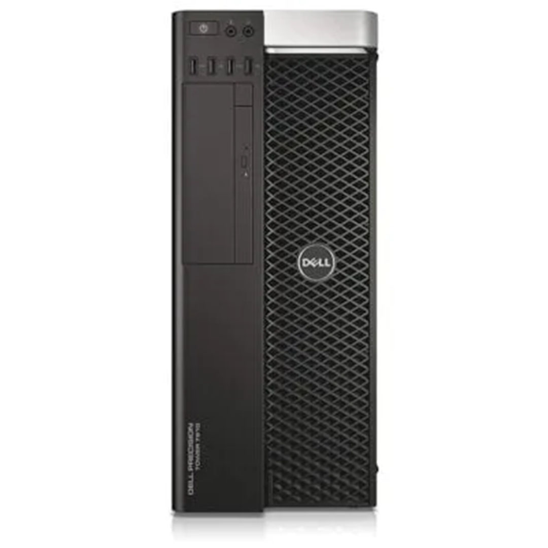 كمبيوتر استيراد Dell Precision T7810 Xeon - رام 16 جيجا - هارد 500 جيجا - أسود