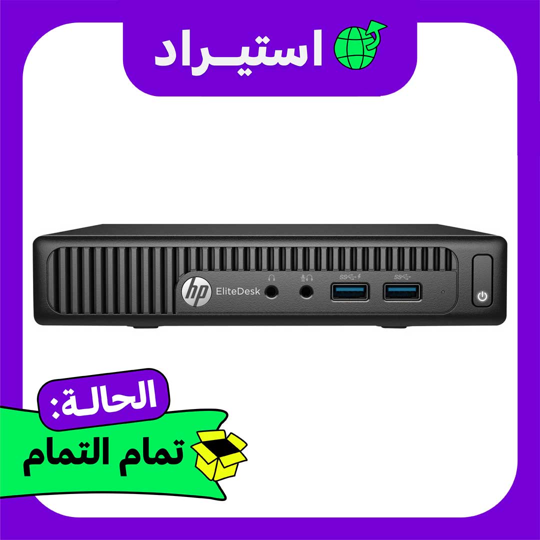 كمبيوتر استيراد HP 705 G3 Ultra Slim A10-8770 - رام 16 جيجا - SSD 128 جيجا - أسود
