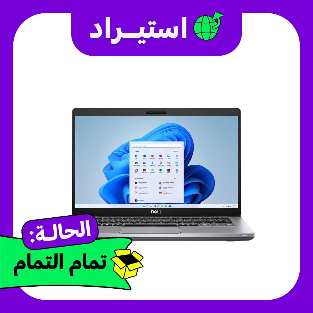 لابتوب استيراد Dell Latitude 5410 Intel® Core i5 - رام 8 جيجا - 14 انش - فضي