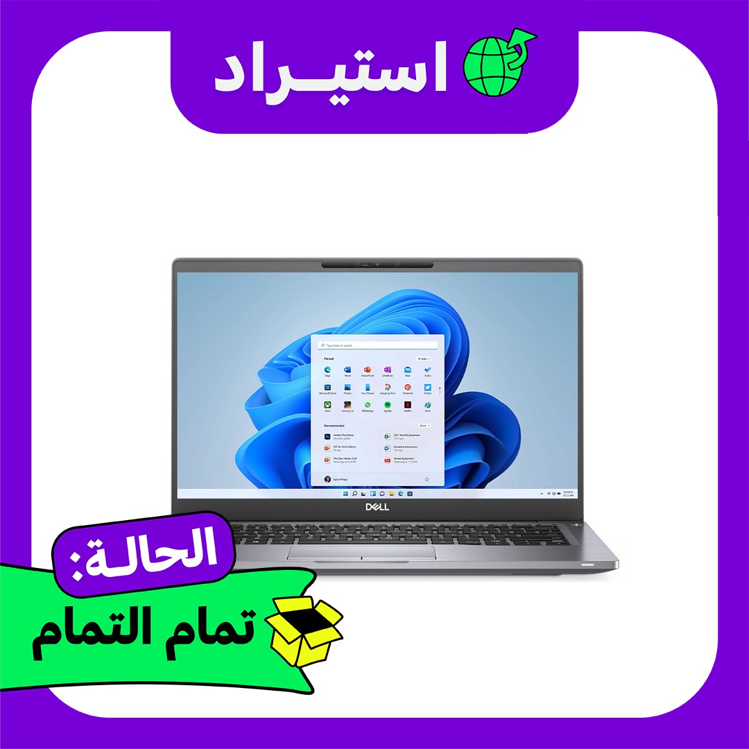 لابتوب استيراد Dell Latitude 7400 Metal Intel® Core i5 - رام 8 جيجا - 14 انش - رمادي