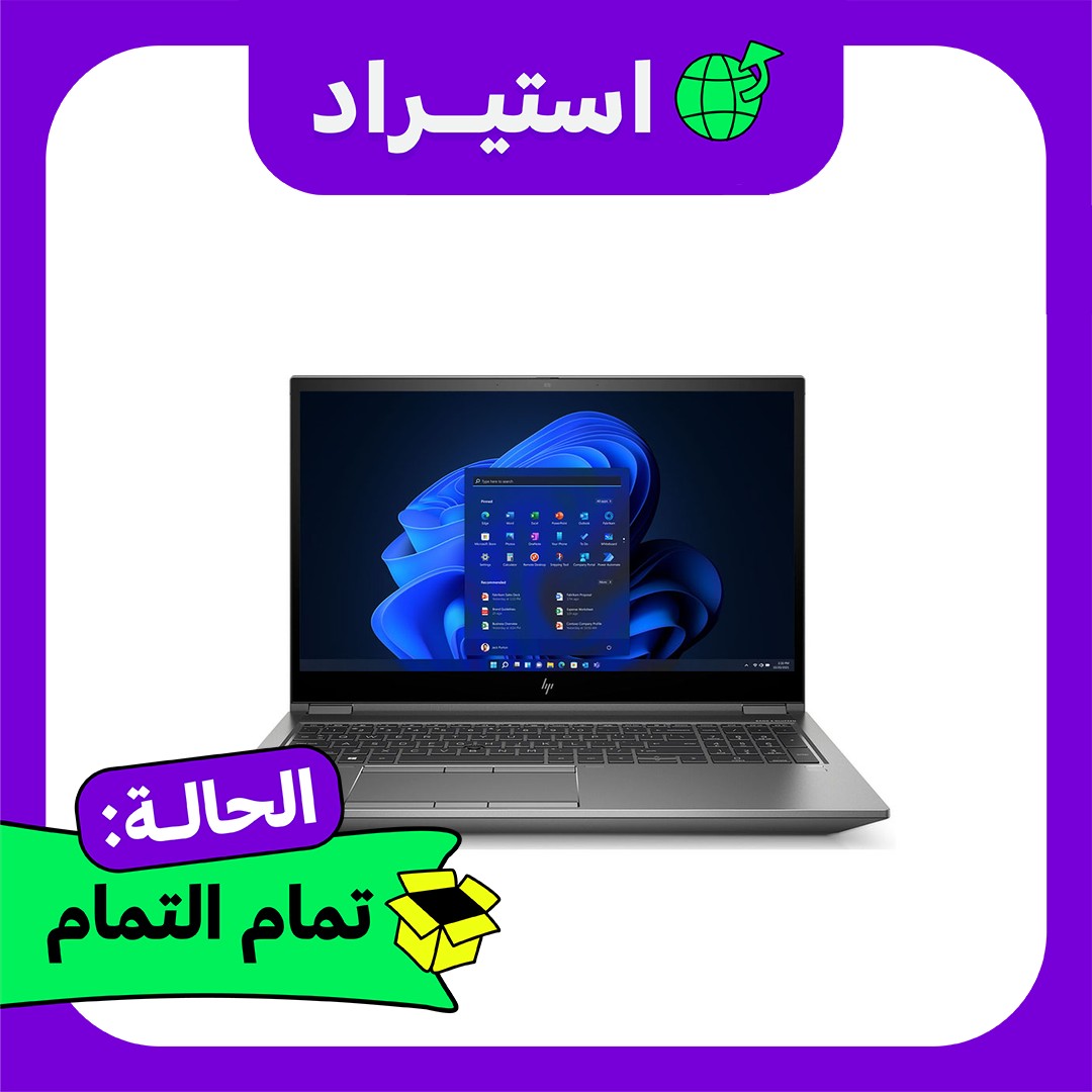 لابتوب استيراد HP ZBOOK FURY 15 G7 Intel Core i5 - رام 16 جيجا - 15.6 انش - رمادي