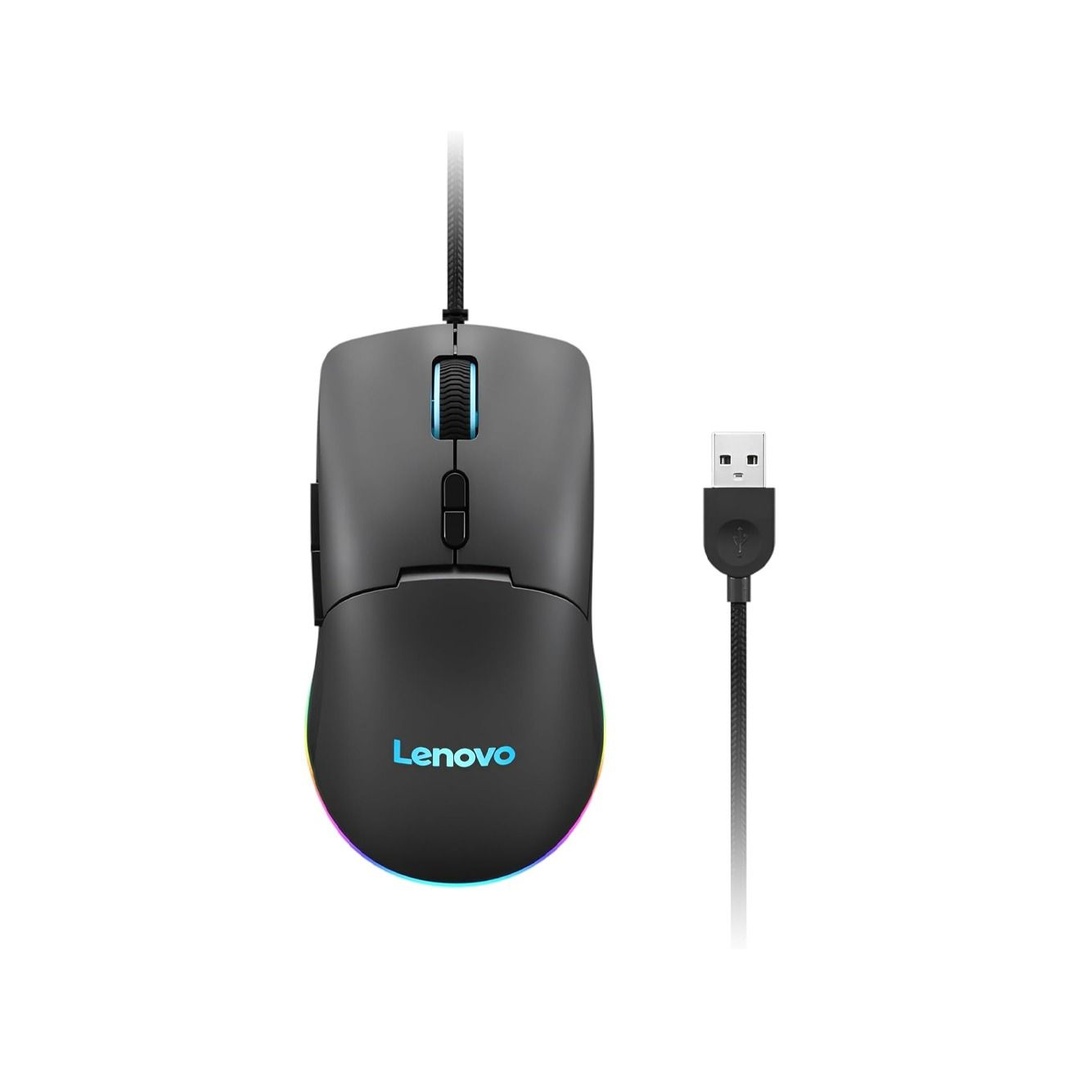 ماوس جيمينج سلكي لينوفو - أسود - M210