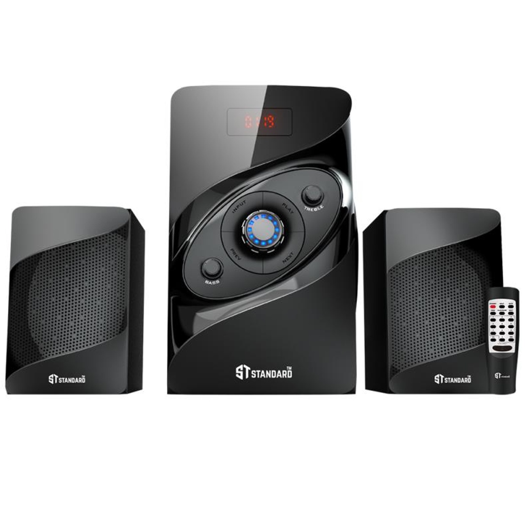 مكبر مع مضخم صوت من إس تي - Wave 2500