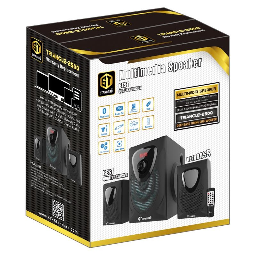 مكبر صوت إس تي تراينجل 2500 - أسود