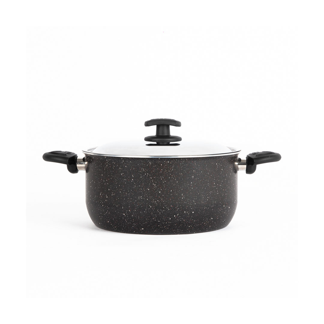 نوفال حله جرانيت كلاسيك بغطاء - مقاس 16 - أسود