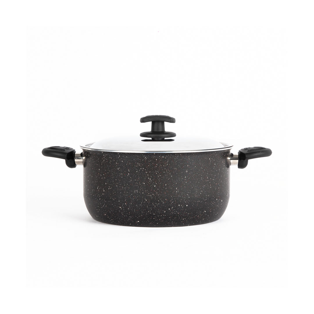 نوفال حله جرانيت كلاسيك بغطاء - مقاس 18 - أسود