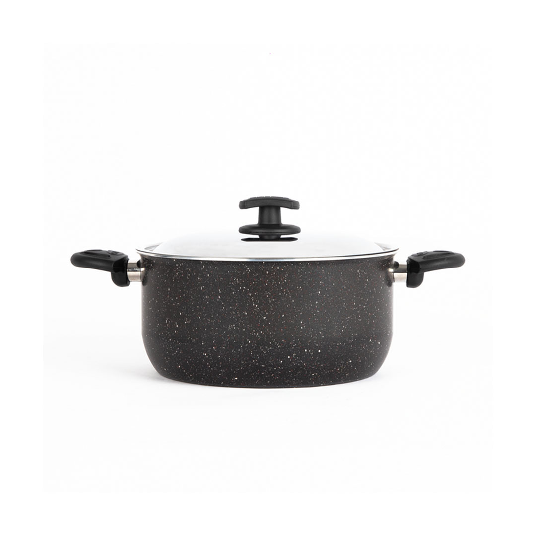 نوفال حله جرانيت كلاسيك بغطاء - مقاس 20 - أسود