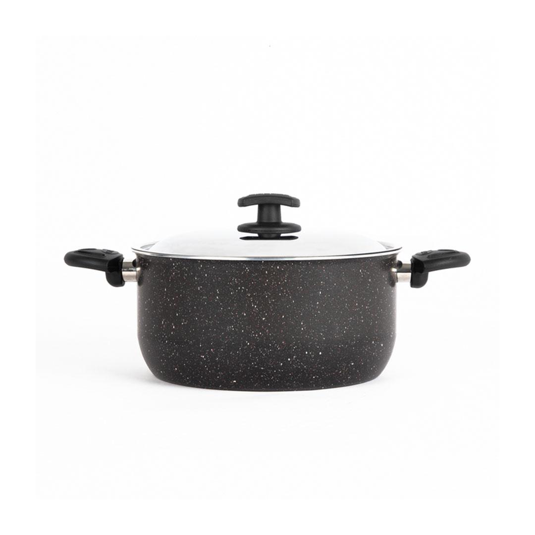 نوفال حله جرانيت كلاسيك بغطاء - مقاس 28 - أسود