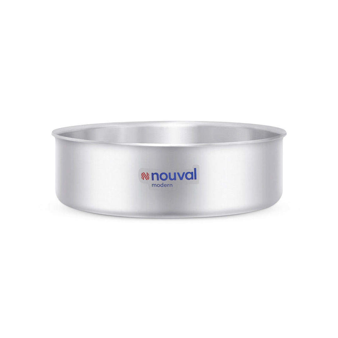 نوفال صينية فرن مستديرة نيو لوكس استانلس ستيل- مقاس 26