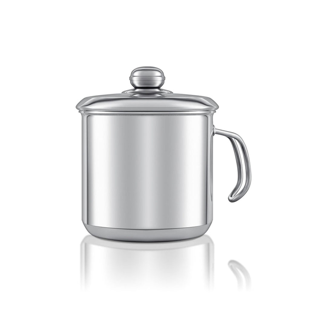 نوفال لبانة المونيوم لوكس بغطاء بيد- مقاس 14