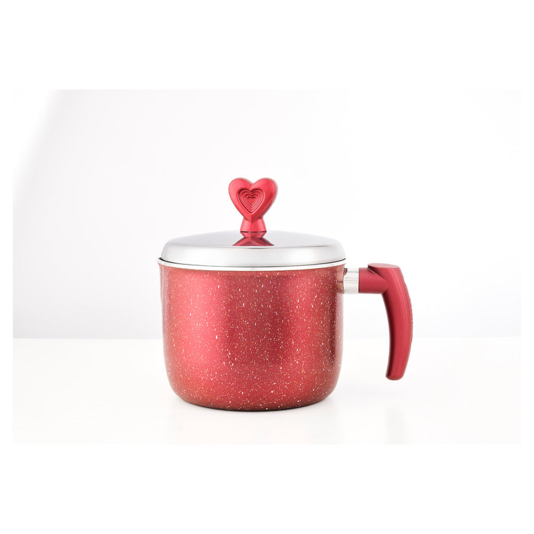 نوفال لبانة جرانيت لافلي بغطاء - مقاس 16 - أحمر