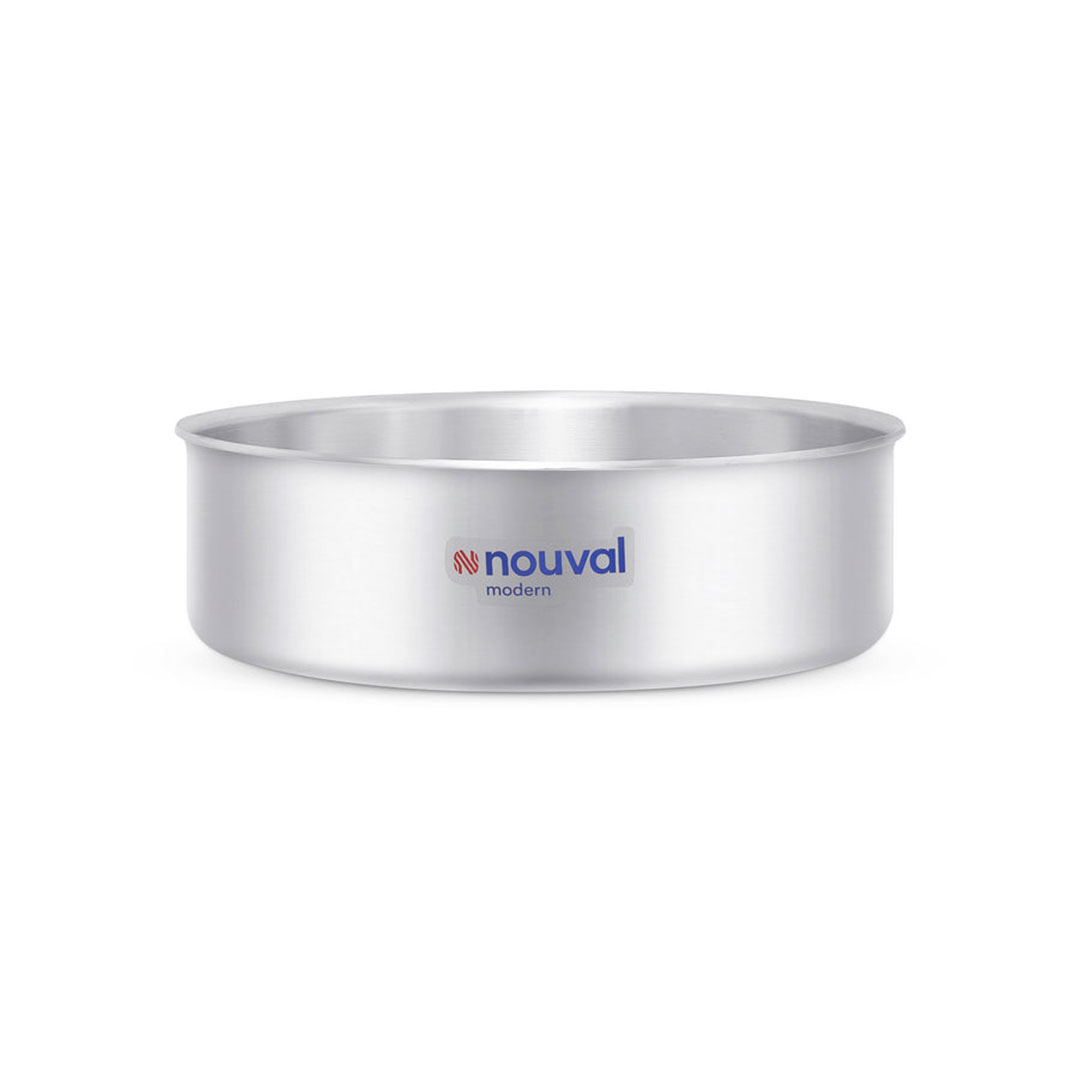 نوفال صينية فرن مستديرة نيو لوكس استانلس ستيل- مقاس 26