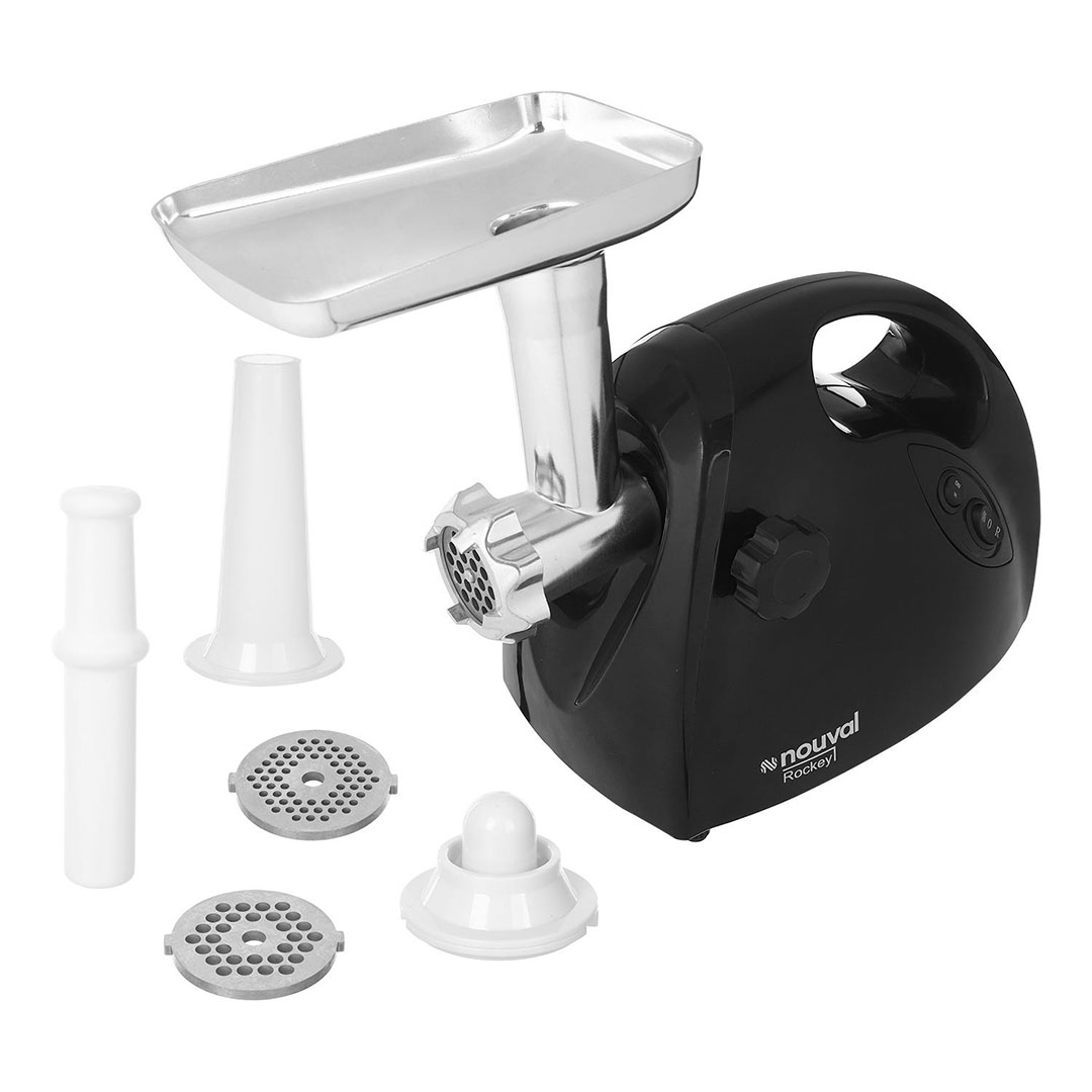 مفرمة لحوم روكي نوفال - 2000 وات - أسود