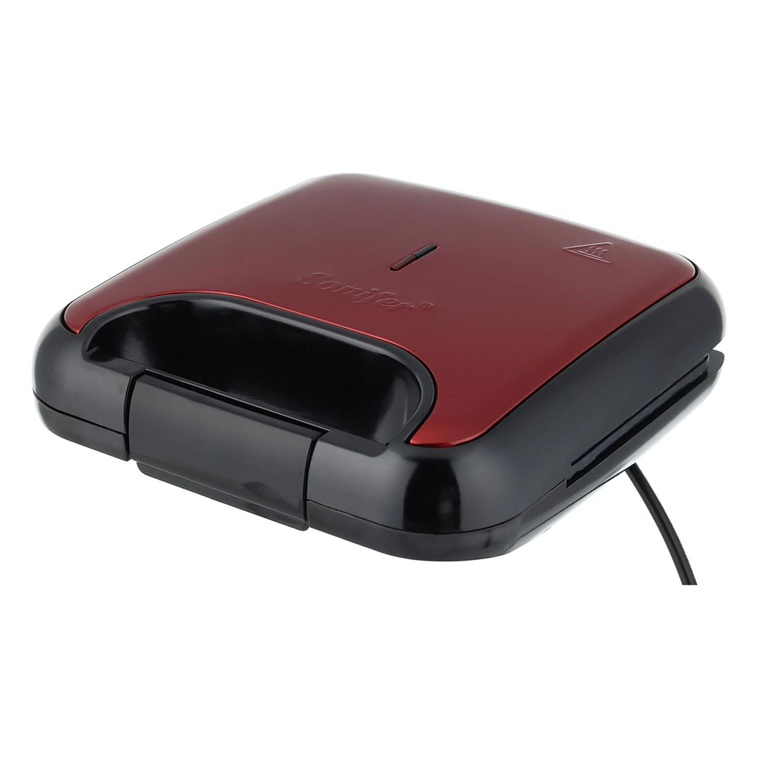 ساندوتش ميكر سونيفر - 750 وات - احمر / اسود - SF-6104