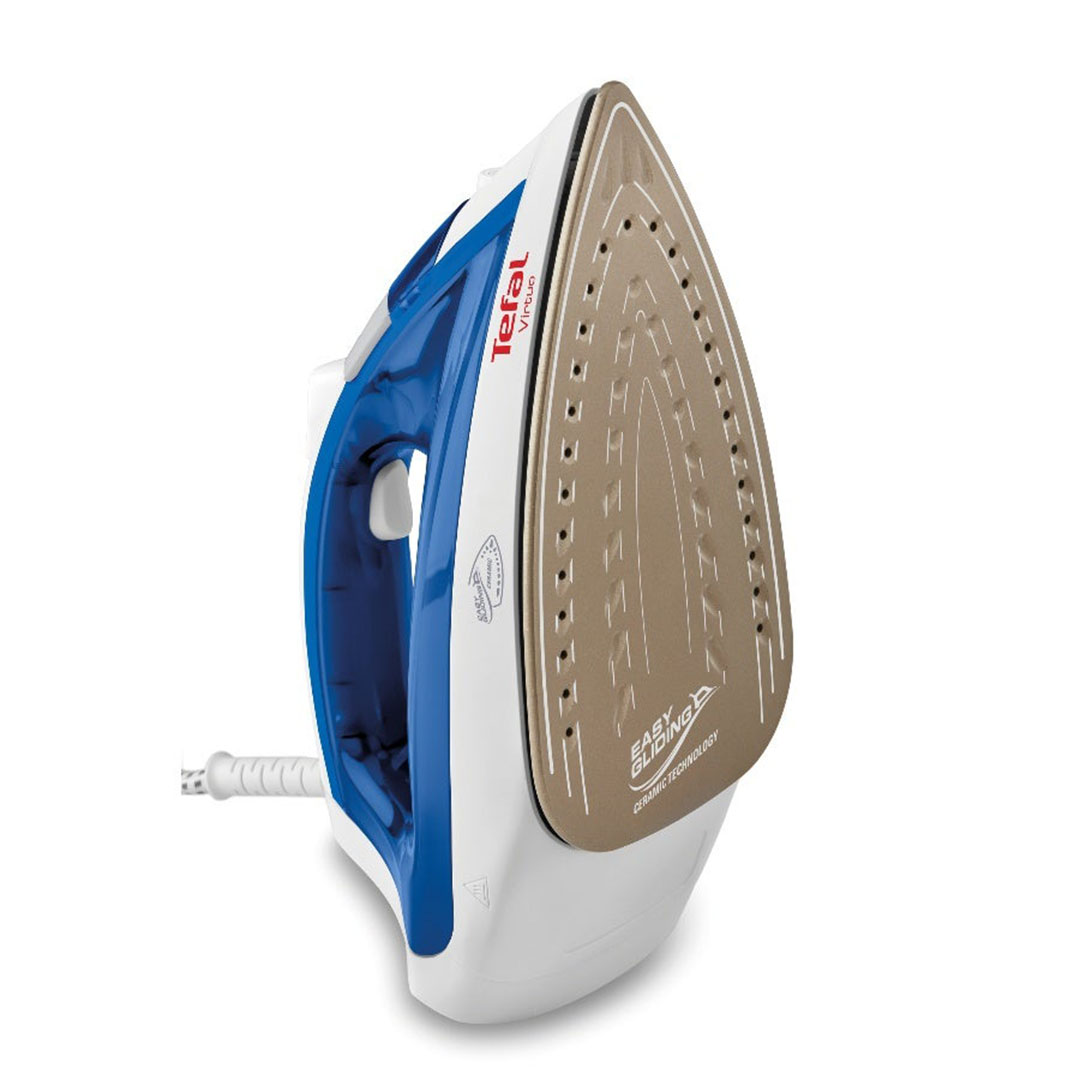 تيفال مكواة بخار - 1800 وات - أبيض / أزرق - Fv1734M0