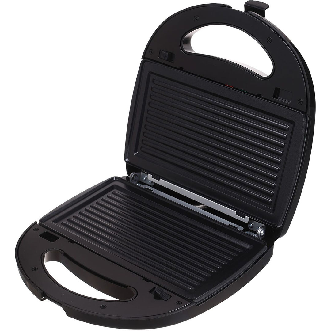 ماكينة صنع ساندويتشات من سونيفر - 700-800 وات - أسود - SF-6050