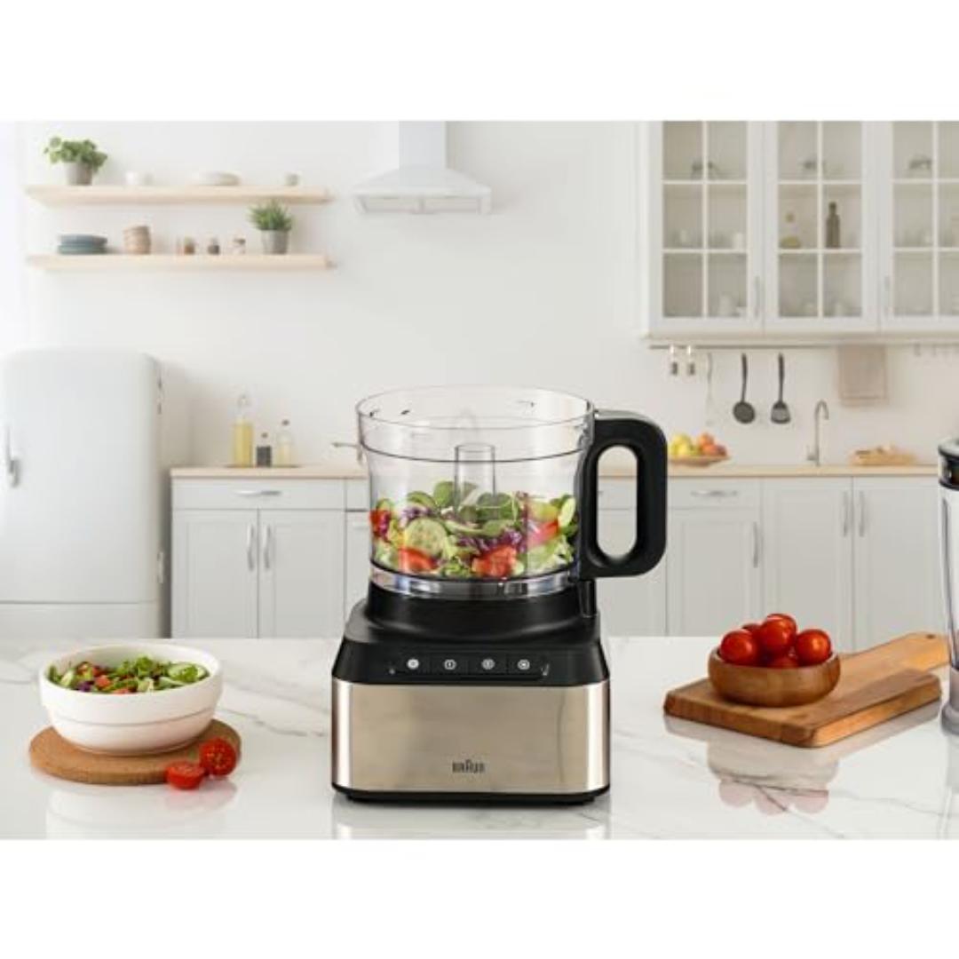 محضرة طعام براون 12*1 بيوريسا - 800 وات - 2.1 لتر - FP 3235 SI