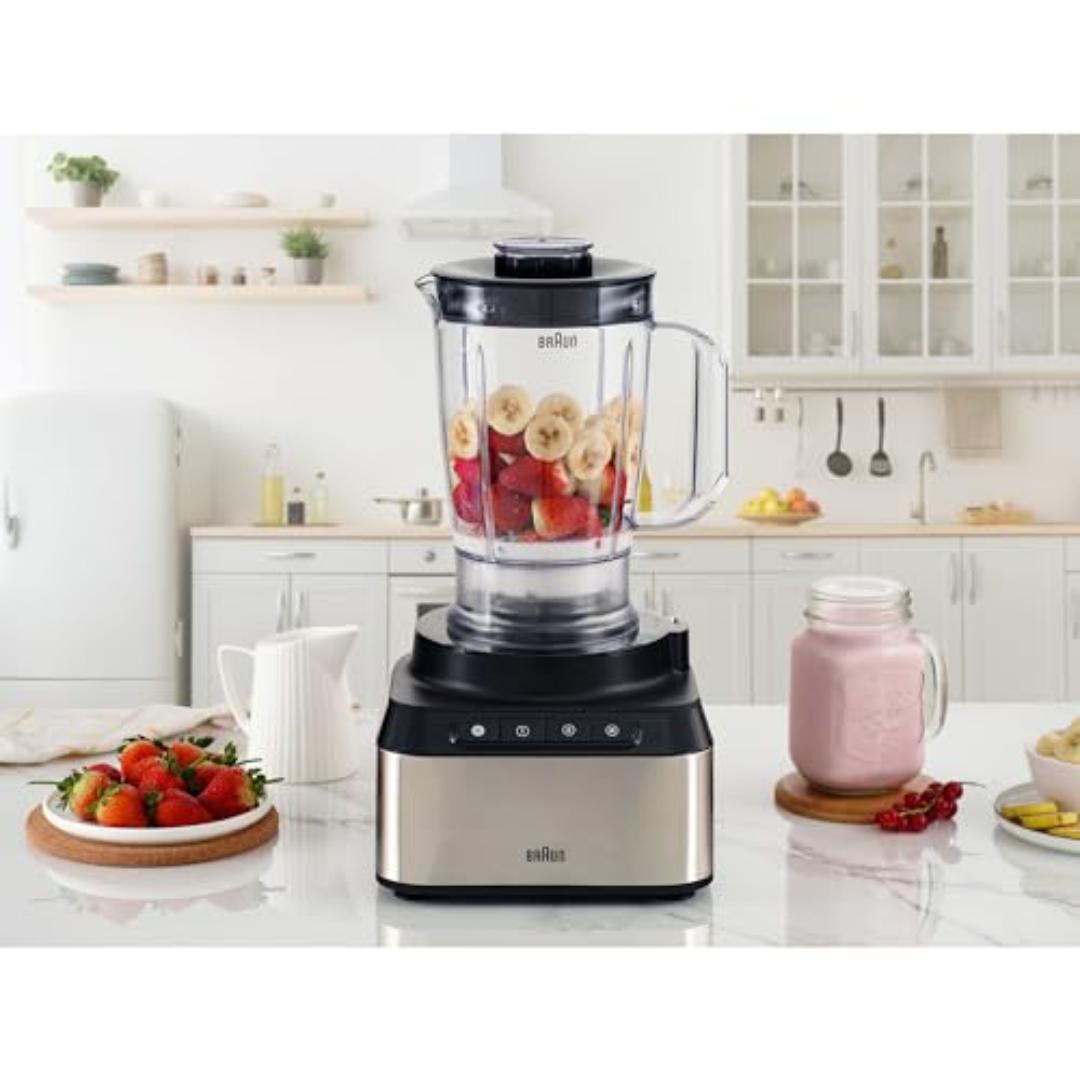 محضرة طعام براون 12*1 بيوريسا - 800 وات - 2.1 لتر - FP 3235 SI