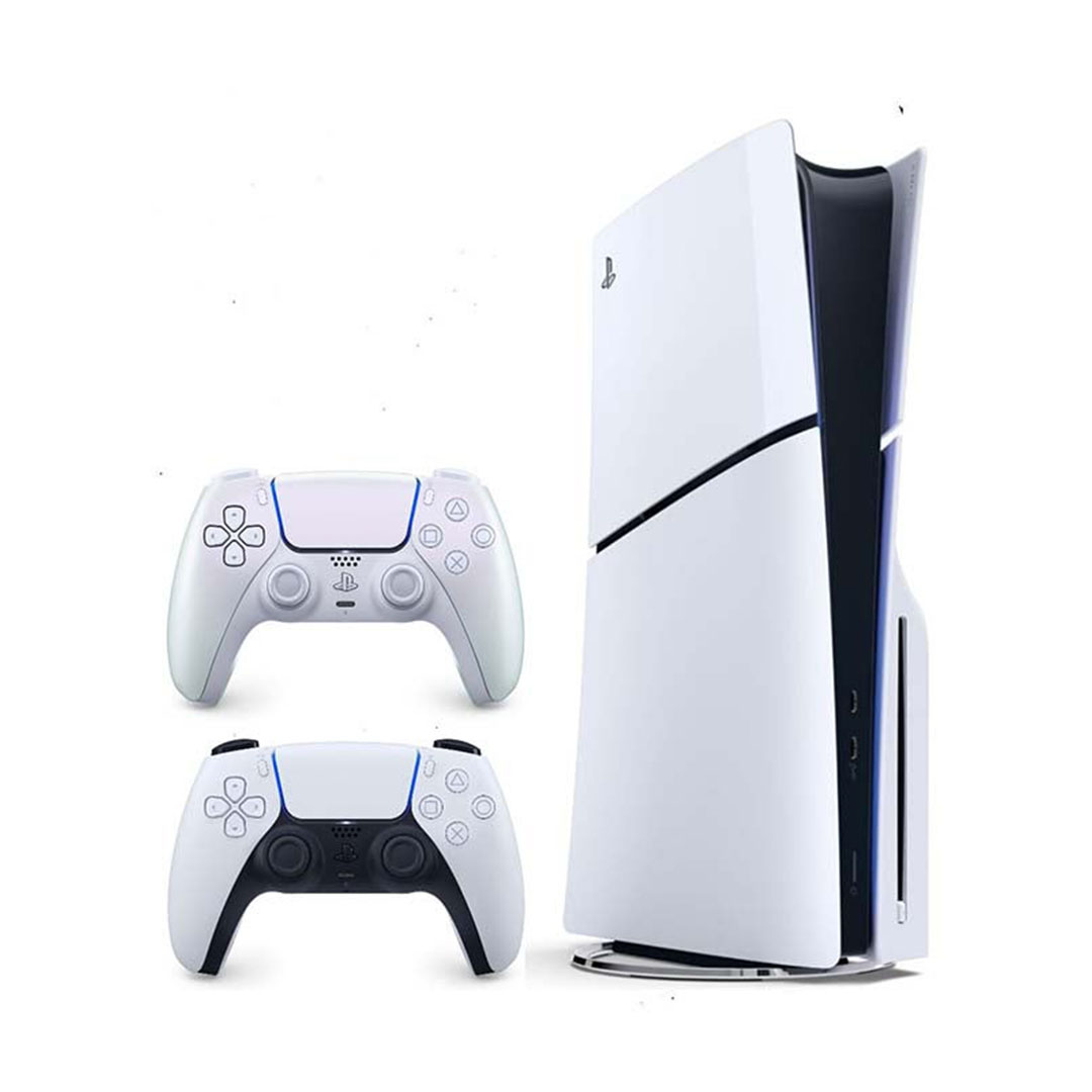 سوني بلاي ستيشن 5 سليم ديسك - النسخة السعودية - ذراع لؤلؤة الكروم