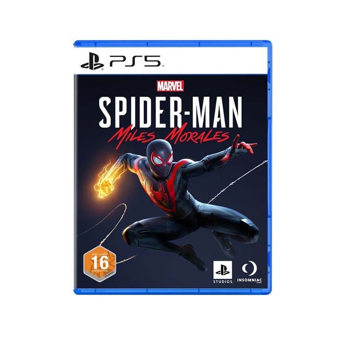 لعبة فيديو إنسومنياك مارفل سبايدر مان مايلز موراليس - الإنجليزية/العربية - نسخة الإمارات العربية المتحدة - بلاي ستيشن 5
