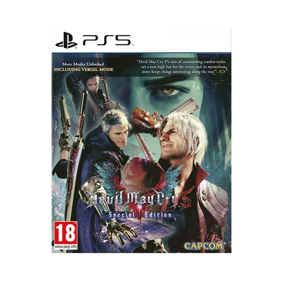 لعبة فيديو كابكوم ديفل ماي كراي 5 - النسخة الدولية - بلاي ستيشن 5