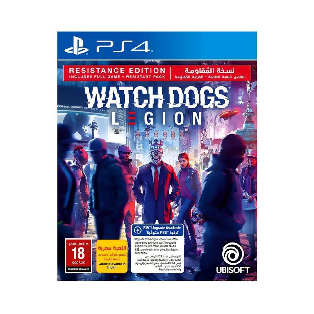 لعبة فيديو Ubisoft Watch Dogs Legion - الإنجليزية/العربية - نسخة السعودية - بلاي ستيشن 4