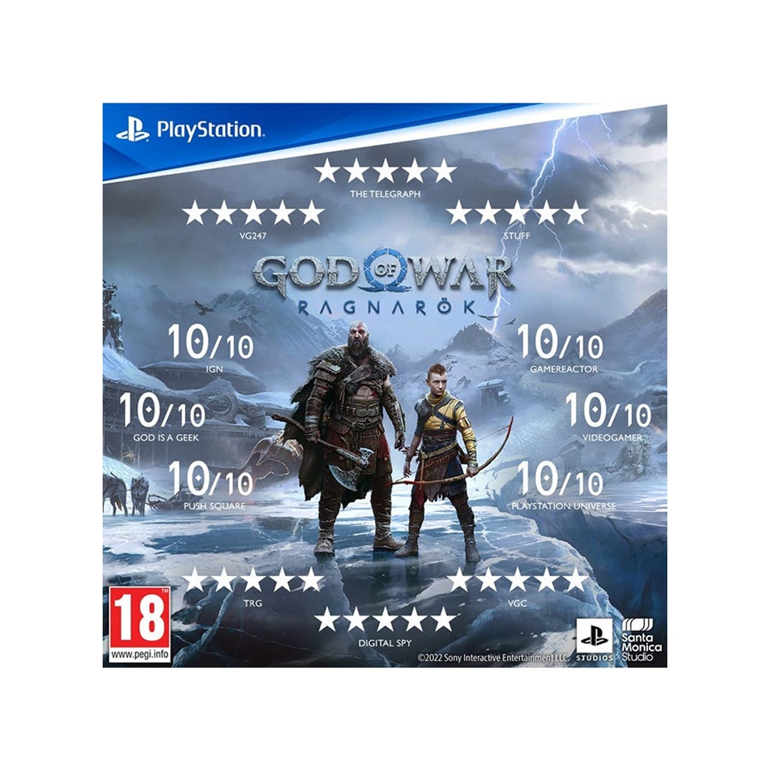 لعبة فيديو سوني - إله الحرب راجناروك - النسخة الدولية - بلاي ستيشن 5