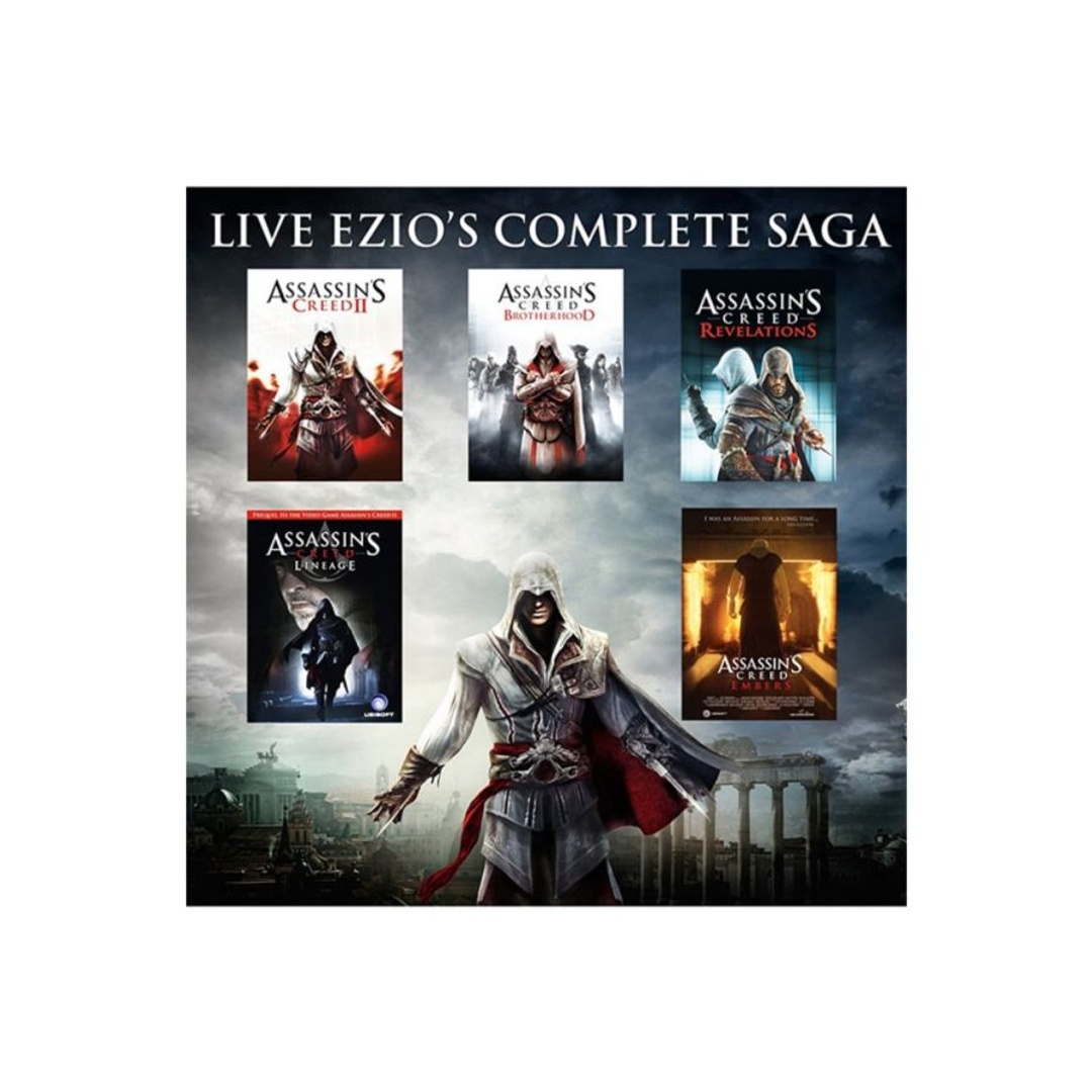 لعبة فيديو أساسنز كريد - مجموعة إيزيو من يوبيسوفت - النسخة الدولية - بلاي ستيشن 4