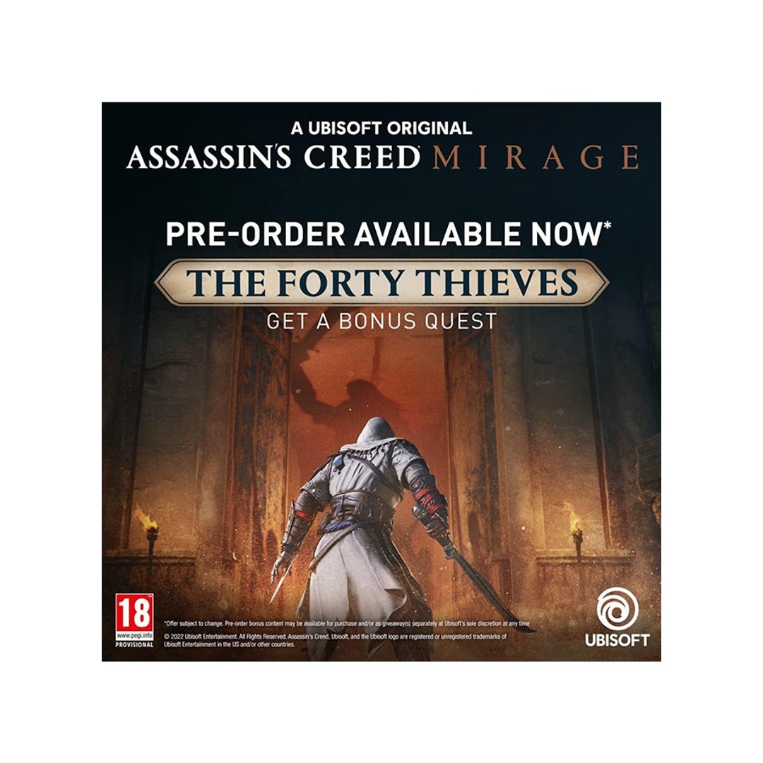 لعبة فيديو أساسنز كريد ميراج من يوبيسوفت - النسخة الدولية - بلاي ستيشن 4