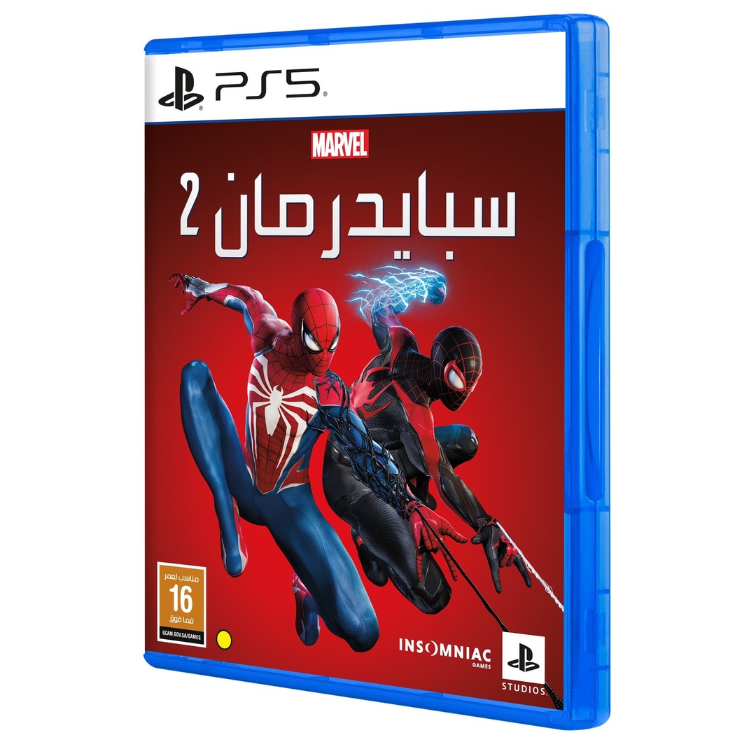 لعبة فيديو إنسومنياك جيمز مارفل سبايدرمان 2 - بلاي ستيشن 5 - بلاي ستيشن 5