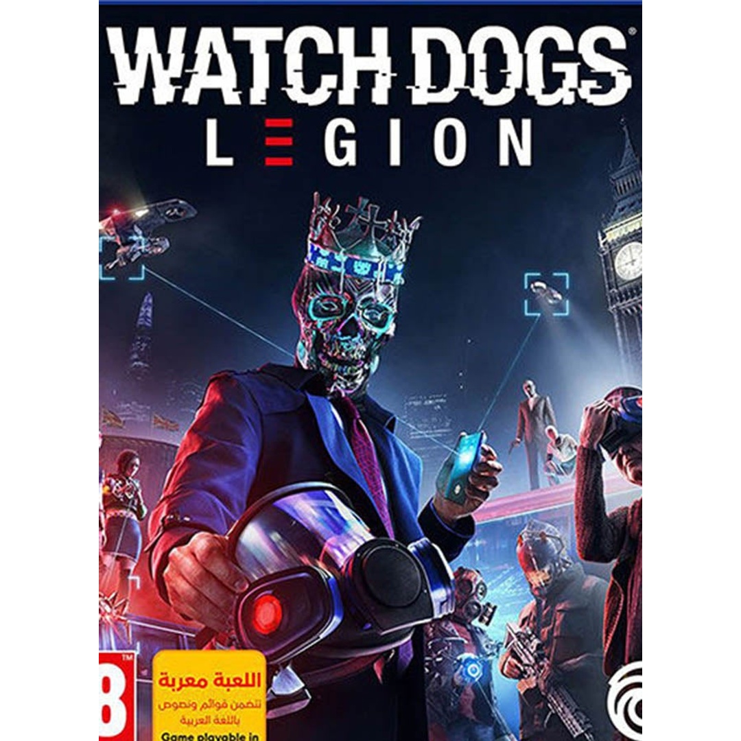 لعبة فيديو Ubisoft Watch Dogs - Legion - النسخة الدولية - بلاي ستيشن 5