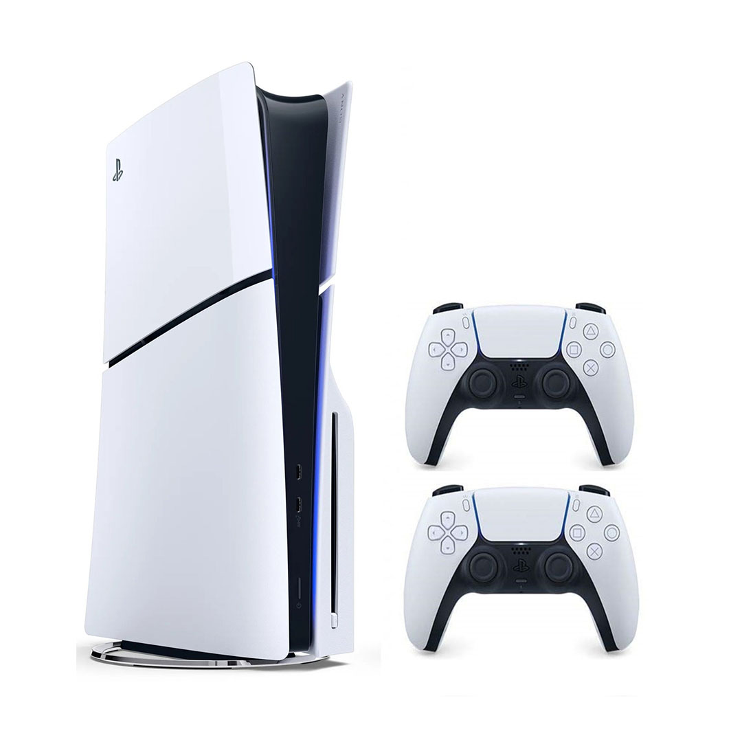 سوني بلاي ستيشن 5 سليم ديسك - النسخة السعودية - 2 ذراع إضافي