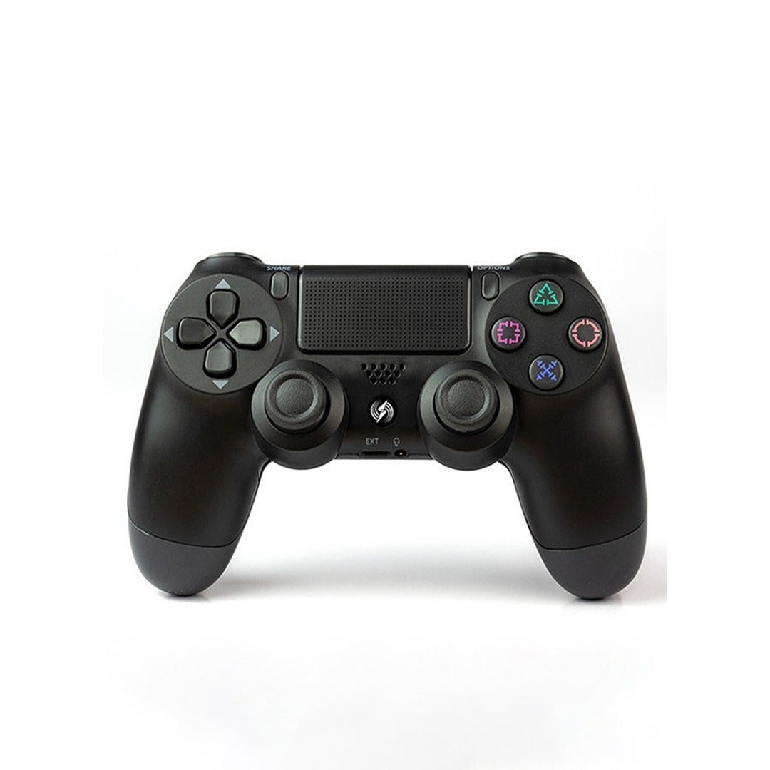 وحدة تحكم لاسلكية لجهاز بلاي ستيشن 4 من لوج - أسود