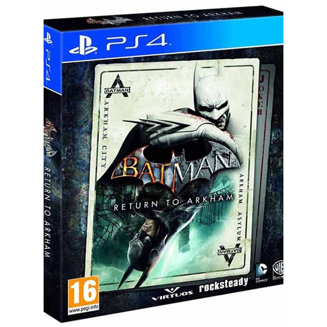 لعبة فيديو باتمان - العودة إلى أركام - النسخة الدولية - من إنتاج شركة WB Games - بلاي ستيشن 4