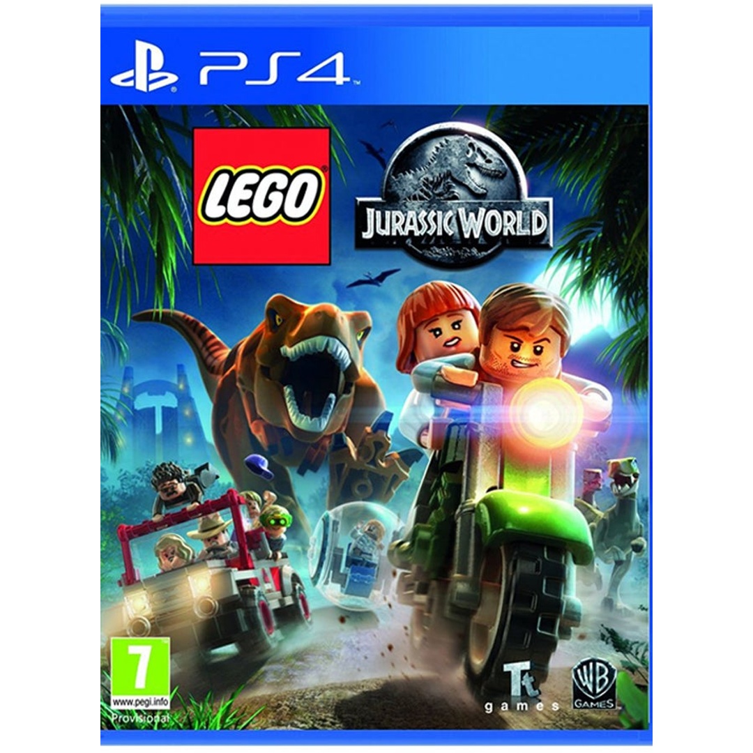 لعبة فيديو LEGO Jurassic World - النسخة الدولية - من إنتاج WB Games - استراتيجية - بلاي ستيشن 4