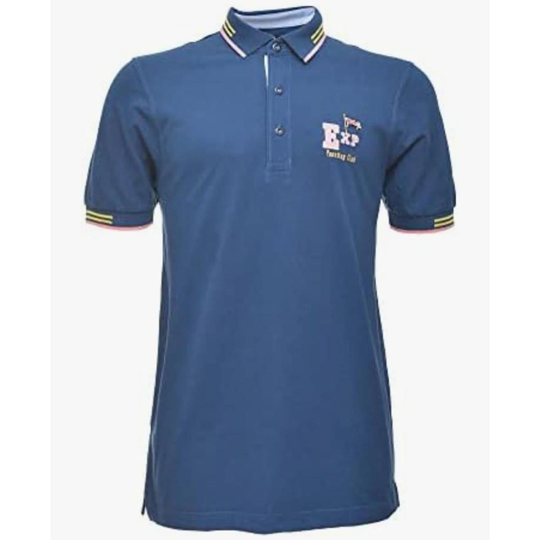 تيشيرت بولو رجالي - أزرق غامق