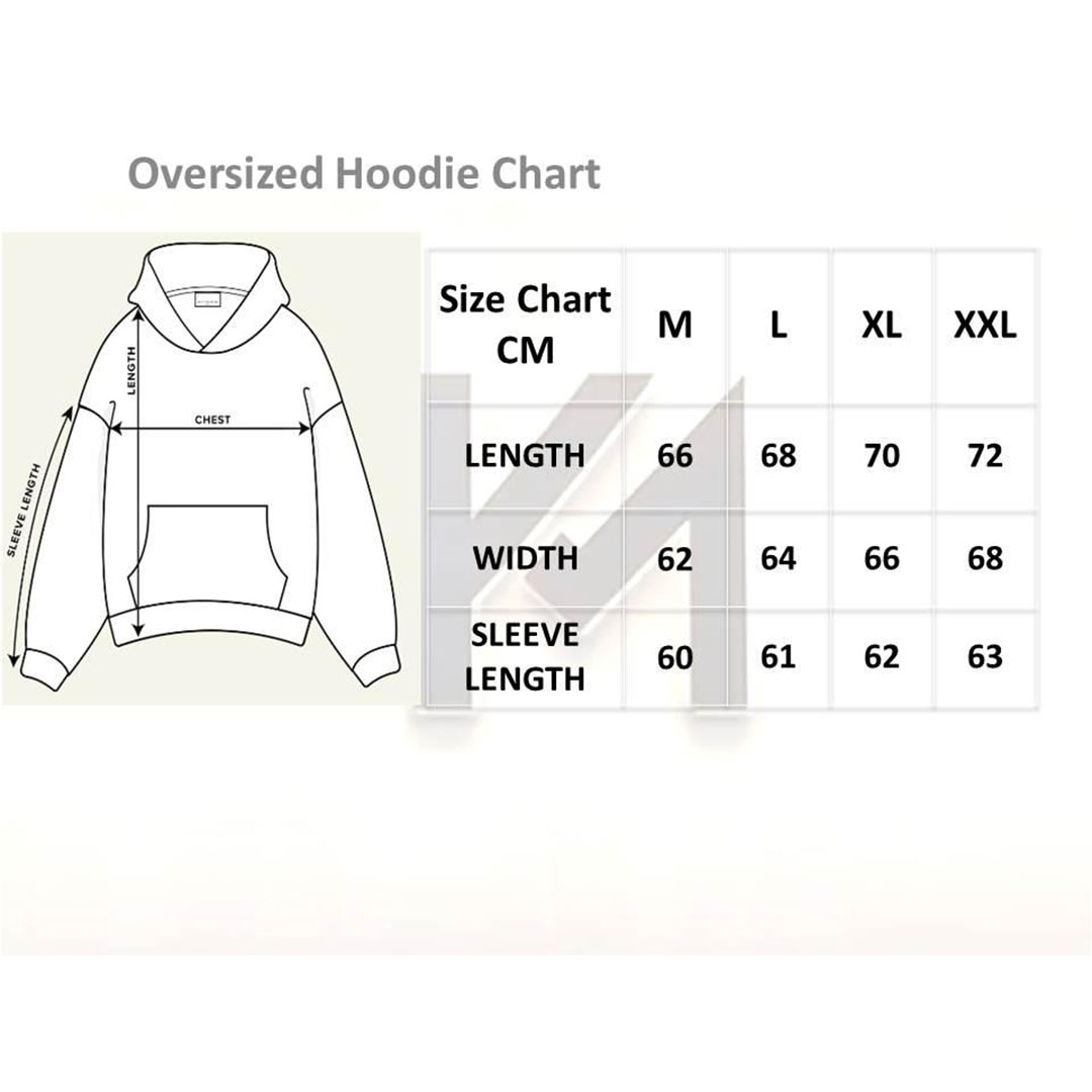 هودي حريمي مطبوع أوفر سايز - Star Girl