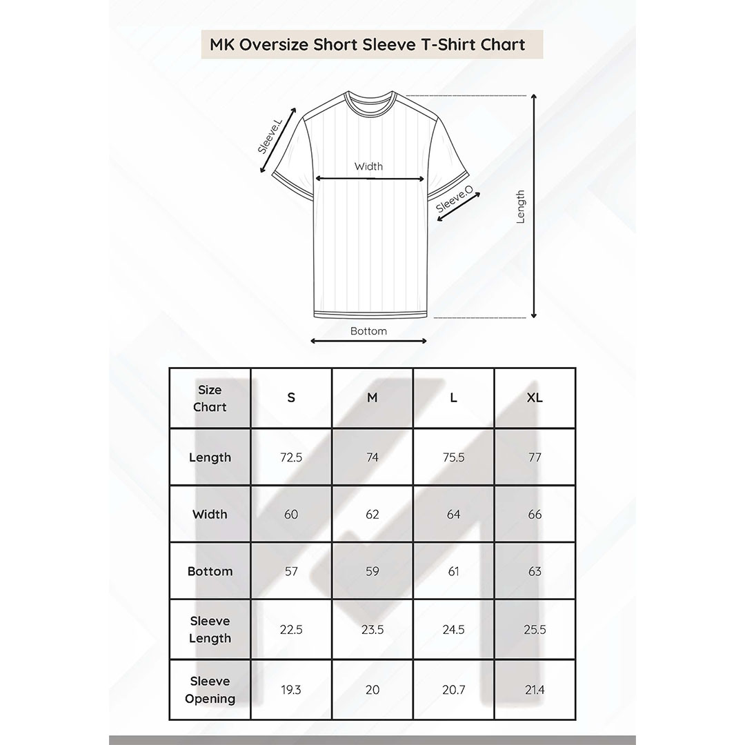 تيشيرت أوفر سايز مطبوع - أسود