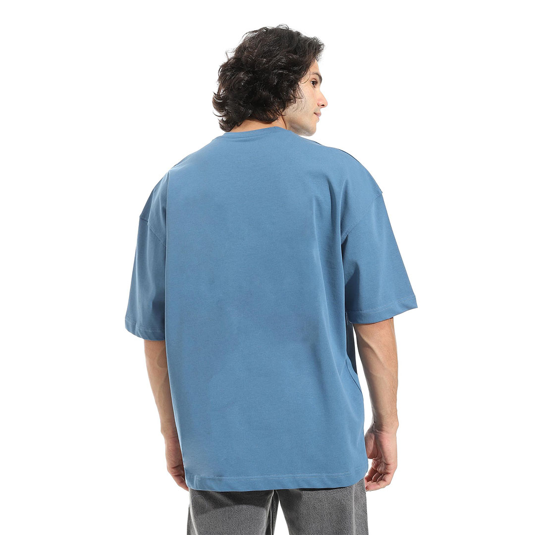 تيشيرت اوفر سايز رجالي قطن