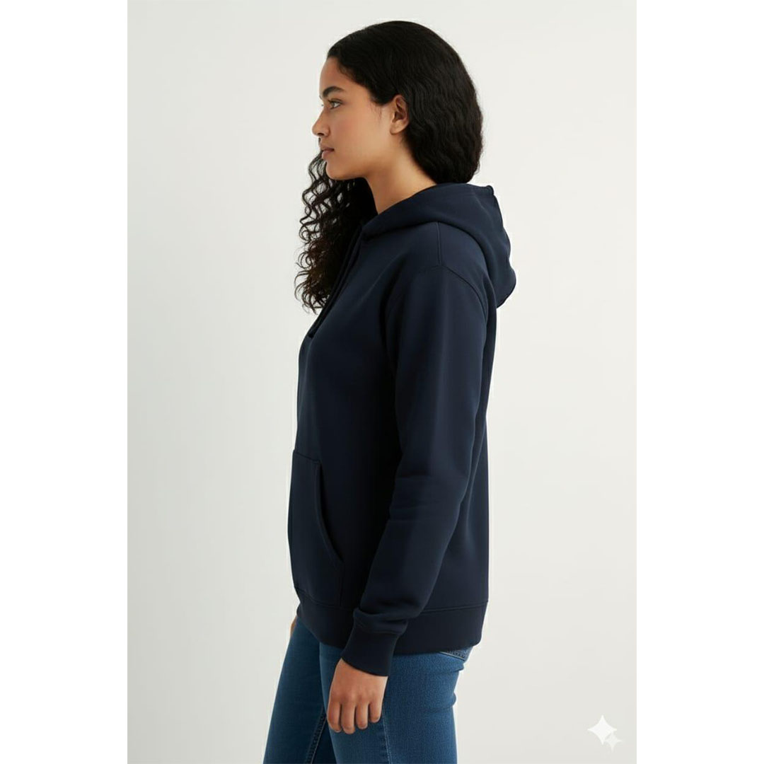 هودي حريمي مطبوع أوفر سايز - Star Girl