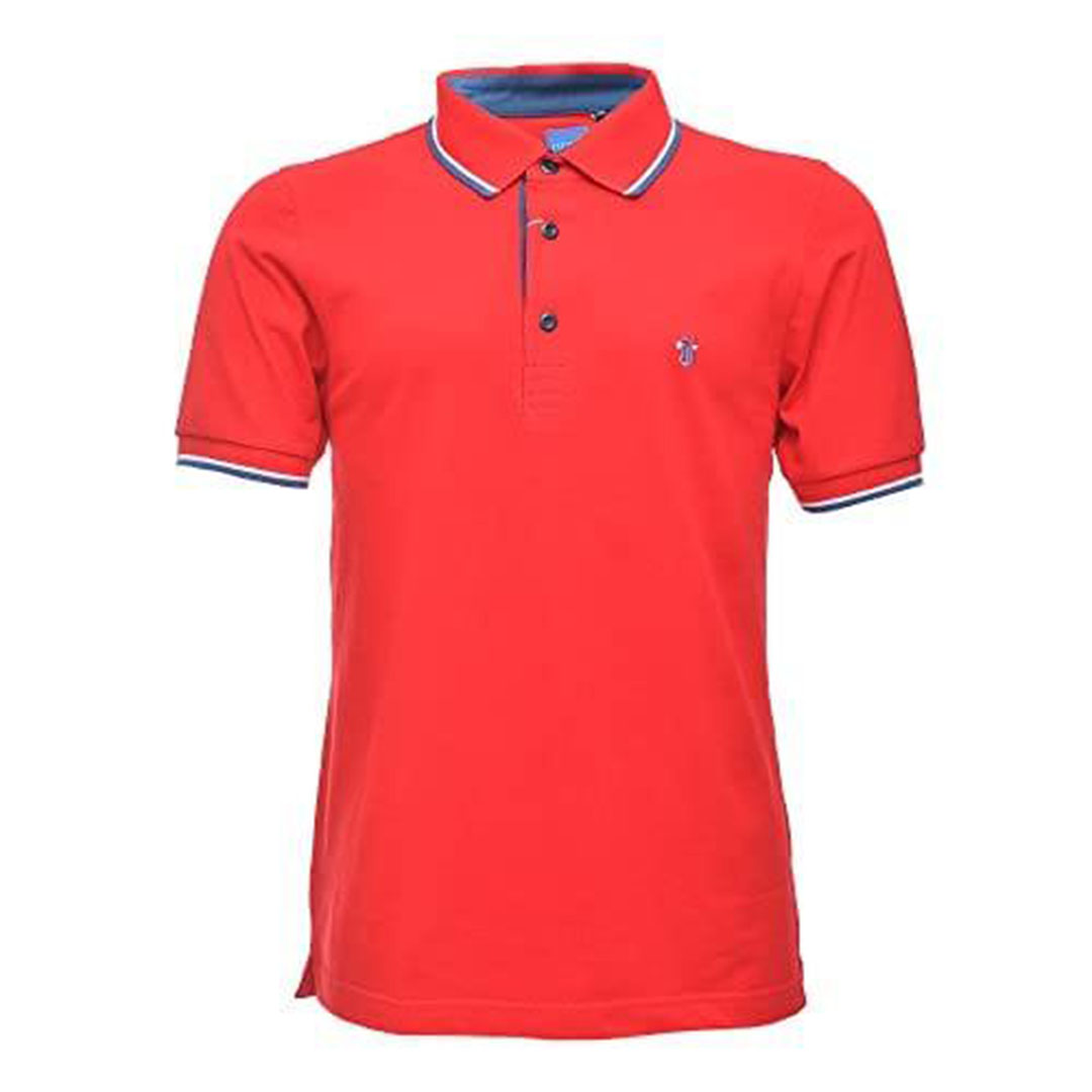 تيشيرت بولو رجالي نصف كم سادة